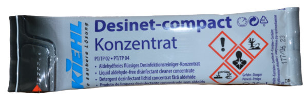 Desinet-compact Konzentrat, 240 x 25 ml Beutel, 2 l oder 5 l
