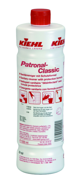 Patronal-Classic, Sanitärreiniger mit Schutzformel, 1 l oder 10 l