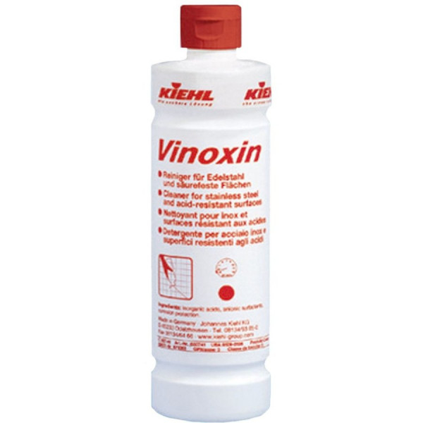Vinoxin, Reiniger für Edelstahl und säurefeste Flächen, 500 ml Flasche